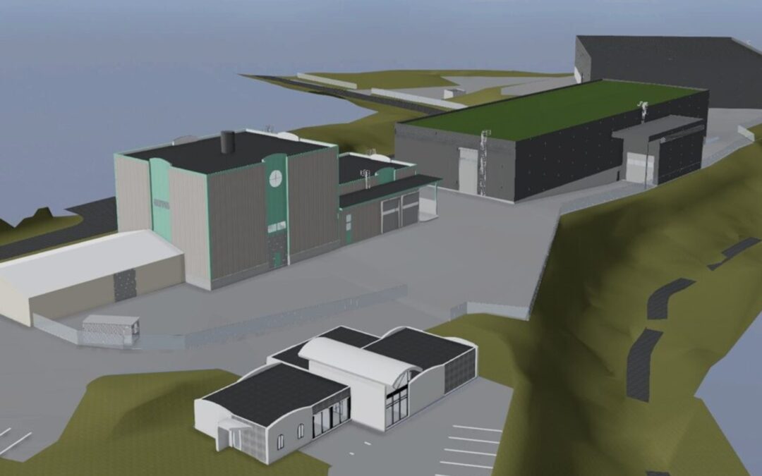 Stena Recycling AS på Solgård Skog i Moss