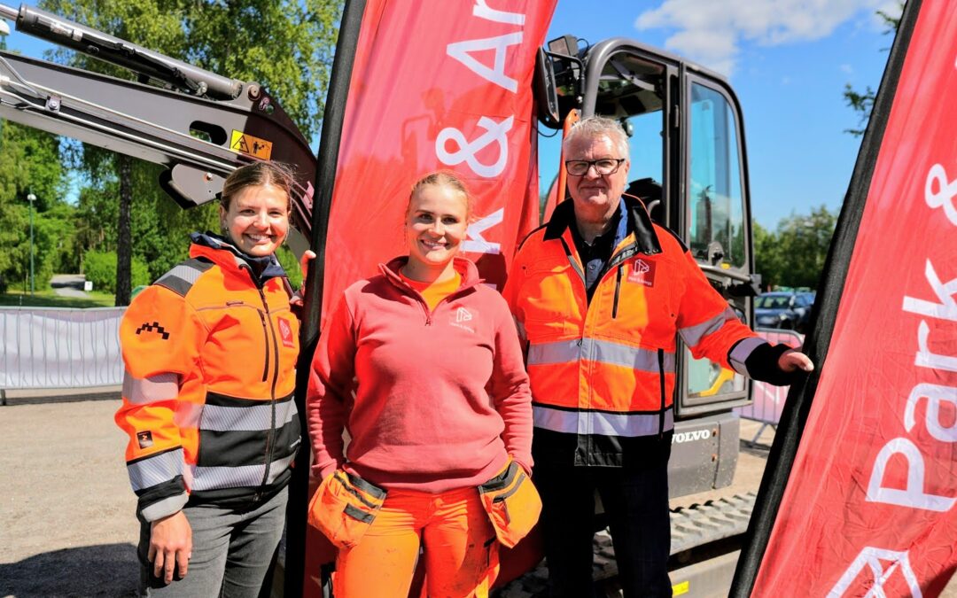 Alle jenter på banen